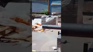 valve pulse jet engine V-1, ПуВРД с клапанной системой , замер тяги на пол мощности выдал 18 кгс .