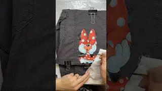 Маскировка пятна #shorts #watercolor #acrylic #art #handmade #sketch