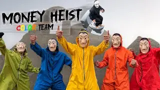 PARKOUR MONEY HEIST vs Zombie Skibidi Toilet Special ( Epic Parkour Pov Chase ) Color Team Action