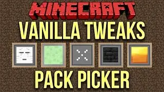 Minecraft 1.11 Vanilla Tweaks Website (Modular Resource Pack)