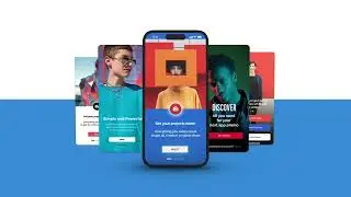 unique-app-promo after effects template download