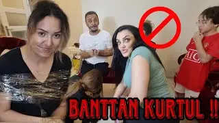 BANTTAN KURTULMA CHALLENGE !! DUCT TAPE CHALLENGE !