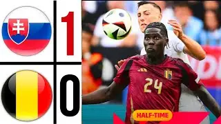 Belgium vs Slovakia (0-1) HIGHLIGHTS GOALS | UEFA EURO 2024 , Lukaku disallowed Goal ❌ 2