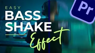 Create a BASS SCREEN SHAKE / Vibration effect on Premiere Pro 🎞️