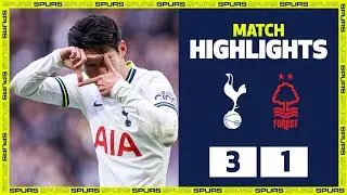 KANE and SON goals claim three points for Spurs! | HIGHLIGHTS | Spurs 3-1 Nottingham Forest