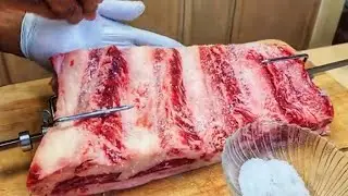 Beef Ribs Rotisserie Recipe
