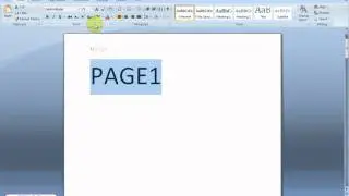 How to remove all text formatting? | Word 2007