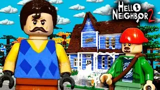 LEGO BrickFilm Hello Neighbor 2 / Stop Motion, Animation