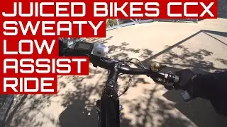 Juiced Bikes CrossCurrent X Sweaty Low Assist Ride with Yi 4K Action Camera