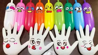 MAKING SLIME ! GLOVE AND BALLOON ! SATISFYING VIDEOS 