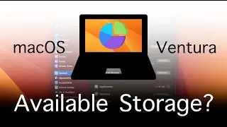 How To See Available Storage in macOS 13 Ventura