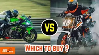 Sportsbike VS Naked street bike | Which is best ?