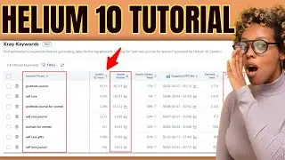 Helium 10 Tutorial, Low Content Books KDP