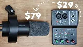 $29 Fifine K688 Audio Interface? (READ DESCRIPTION) - Teyun Q12 Unboxing