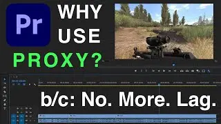 How to use Proxy in Premiere Pro | Performance gain comparison