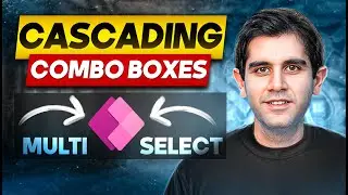 Multi Select CASCADING Combo Boxes in Power Apps | Step-by-Step Tutorial