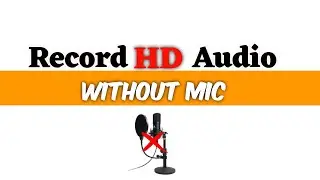 Record clear audio for YouTube videos without Mic 🎤