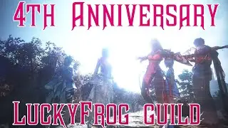 Мы вместе - LuckyFrog! С годовщиной!/ Guild anniversary video (Black Desert Online)