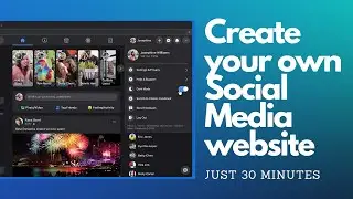 How to create a Social Media Website in Javascripts and google sheets?