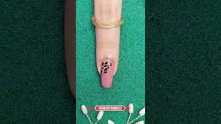 Tiger Skin Style Pretty Nail Art Design Hack 