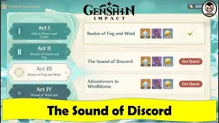 Windblume Festival Act III: The Sound of Discord | Genshin Impact