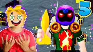 I MINED FROM GOLDEN NUCLEAR TO THE BOTTOM - [ Treasure Hunt Simulator Roblox Part 3 ]