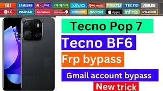 Tecno BF6 frp unlock tool / tecno pop 7 frp unlock tool / tecno spark go 2023 frp bypass