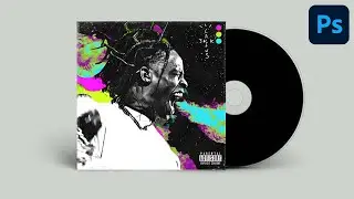 Travis Scott Cover Art Photoshop Tutorial (Free assets)