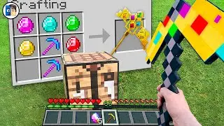 Minecraft in Real Life POV -  Realistic Minecraft CURSED CRAFTING 創世神第一人稱真人版