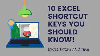 EXCEL TRICKS! Shortcut Keys that YOU SHOULD know for just 1 MINUTE!!