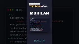 Unique Text Animation CSS 🤯🤯🤯 