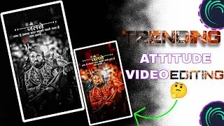 ✨ New Trending Concept Attitude Status Editing | 👑 Alight Motion Attitude Video Editing 2024 😍 #hk