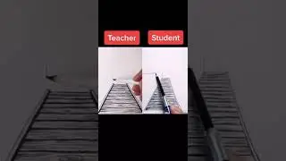 Teacher vs Student drawing challenge 