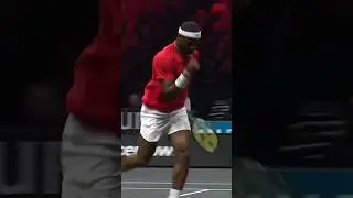 OUTRAGEOUS winner from Frances Tiafoe! 😱