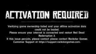 Red Dead Redemption 2 Activation Required, Closed Unexpectedly Errors Fix! (PC)