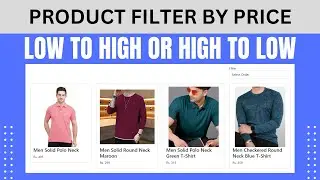 Product Filter by Price High to Low, Low to High in PHP AJAX  | Product Filter Asc or Desc in PHP