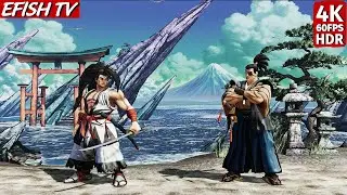 Haohmaru vs Yagyu Jubei (Hardest AI) - Samurai Shodown