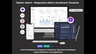 Bootstrap 5 Admin Dashboard Web App Template UI Kit – Master