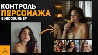НОВЫЙ ПОДХОД к генерации! КОНТРОЛЬ персонажей в Midjourney!