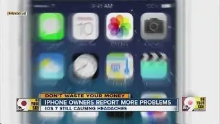 iPhone users report more problems with new iOS.