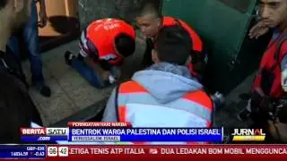 Bentrok Warga Palestina dan Polisi Israel