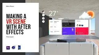 Making a VR UI scene with After Effects and  Element 3D