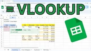 How Do I Use VLOOKUP in Google Sheets - EXACT Match