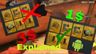 Why there is a difference in pricing of credits in iOS and Android? How to Fix it? Critical Ops 1.26