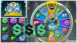 SPENDING $4000 SUPERCASH ON EVENT WHEEL