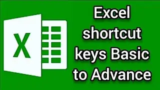 Excel shortcut keys from basic to advance