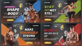 Fitness Opener Intro ( After Effects Template ) ★ AE Templates