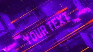 Free Glitch Intro Template 
