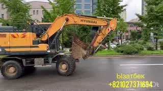 Корейская спец техника Эксковаторы на колесах