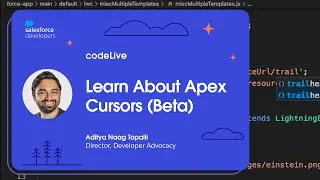 codeLive: Learn About Apex Cursors (Beta)